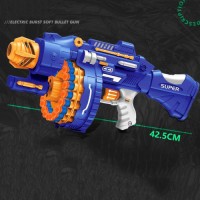 New Gatling Electric Continuous Fire Soft Bullet Gun Outdoor Shooting Game for Boys gel gun toys