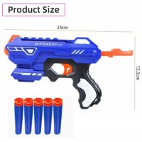 New Dinosaur Space Pistol Soft Bullet Gun Outdoor Shooting Game Gift for Boy Wholesale gel gun