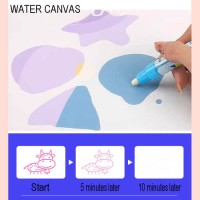 Tricky Scary Game Biting Animal Outdoor Darts Toys Learning Watercolor  Canvas painting set Aqua Magic Water Drawing Mat