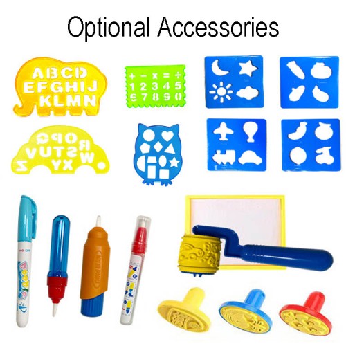 Tricky Scary Game Biting Animal Outdoor Darts Toys Learning Watercolor  Canvas painting set Aqua Magic Water Drawing Mat