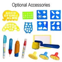 Learning Watercolor  Canvas painting set Aqua Magic Water Drawing Mat